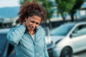 New Jersey Car Accident: Women with neck injury after accident