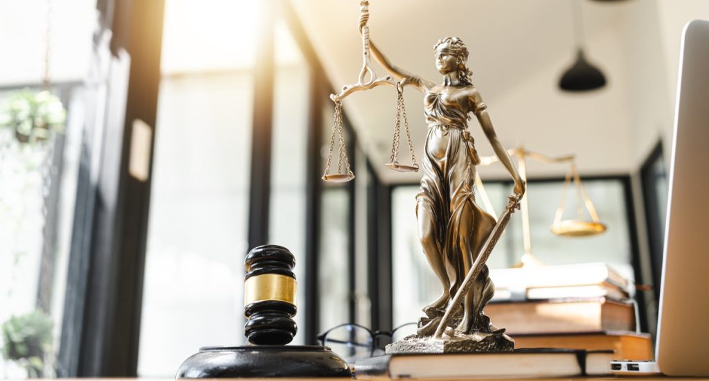 Gavel and Lady Justice